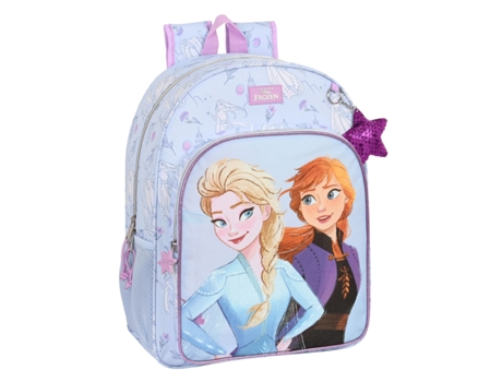 Mochila Escolar Frozen Believe Lila 33 x 42 x 14 cm