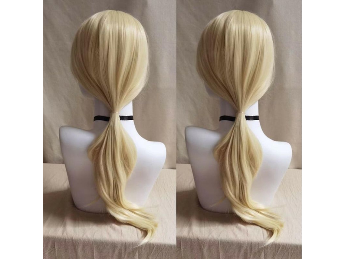 2026-peluca Rubia Larga Ondulada/recta Para Cosplay De La Película Barbie, Disfraz De Fiesta Para Mujeres