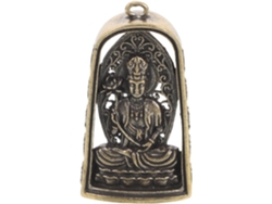 Colgante Mahasthamaprapta Latón Antiguo Adorno Decorativo Elegante Pieza Decorativa Decoración Religiosa Hogar