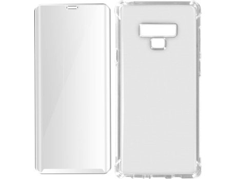 Kit Funda + Protector de Pantalla Samsung Galaxy Note 9 AVIZAR Cristal Templado (Transparente)