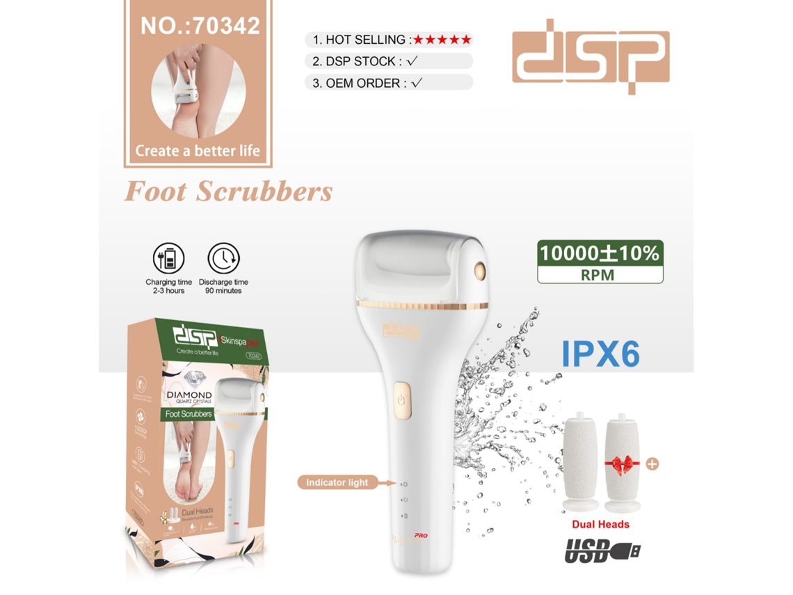 Lixa Elétrica para Pés Femininos, para Uso Doméstico, Cuidados Pessoais e Corporais, Aparelho de Pedicure MDUG