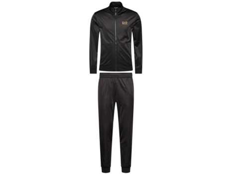 Chándal EA7 Poliéster Hombre (XXL - Negro)