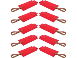 Juego de 10 bolsas de fieltro reutilizables para vino tinto, 30 x 9 cm, bolsas portátiles SFUSHOS