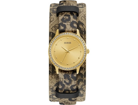 Reloj GUESS Mujer (Piel - Beige)