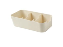 Organizador De Cajones Trapezoidal Apilable De Plástico Para Calcetines Y Ropa Interior Con Compartimentos Para Armario Y Escritorio.