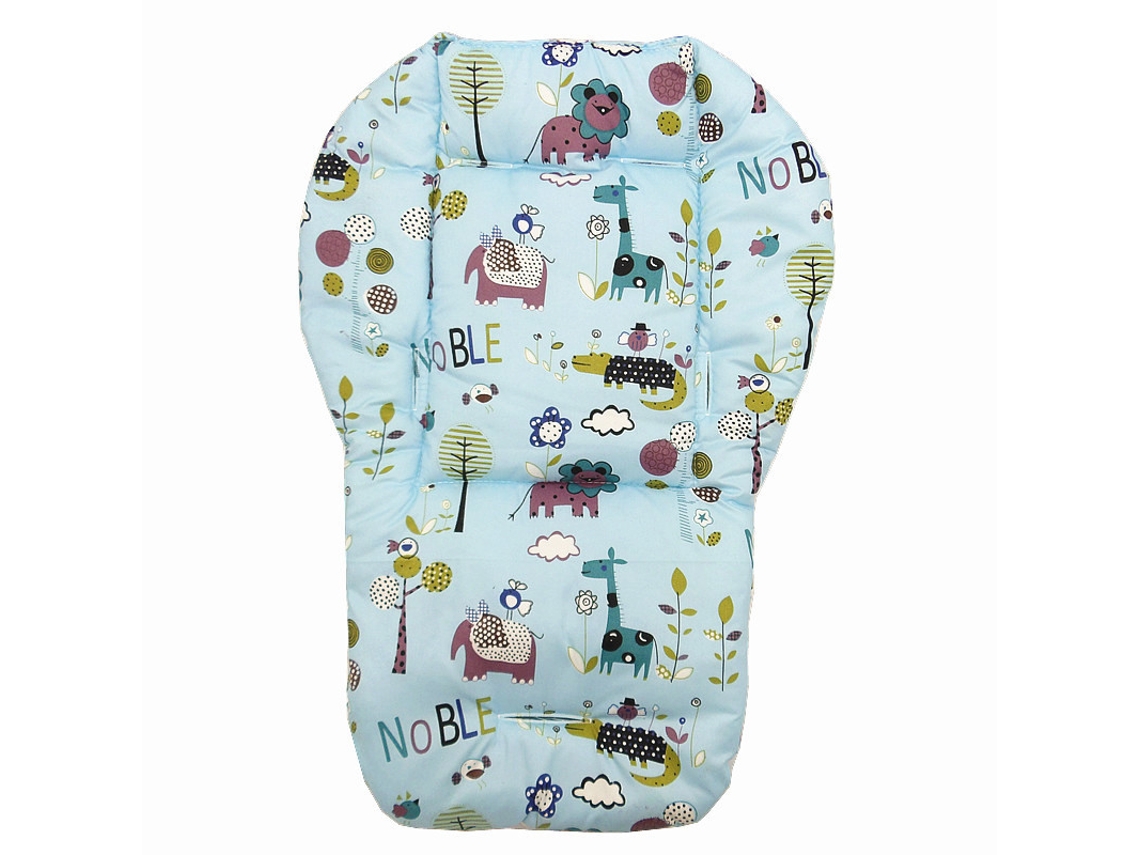 Asiento elevador Eifson para bebés y niños pequeños (Blue Animal World)