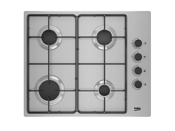 Placa de Gas BEKO HIGG64123SX (Gas - 62 cm - Inox)