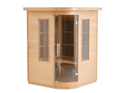Cabina de Infrarrojos para 2 Personas con Paneles de Grafeno, Cromoterapia y 2000W Tekmaquinas