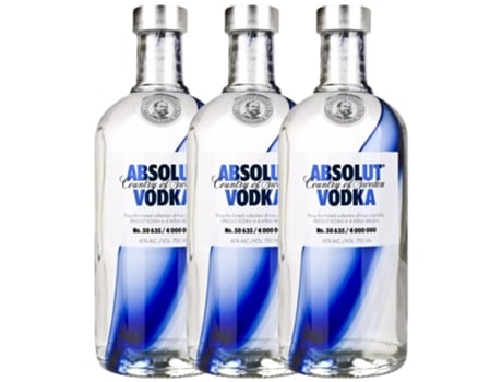 Vodka ABSOLUT Absolut Originality Edition (0.7 L - 3 unidades)