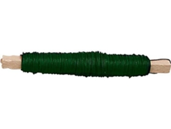 Alambre Verde para decoraciones Florales CREOTIME 50 M
