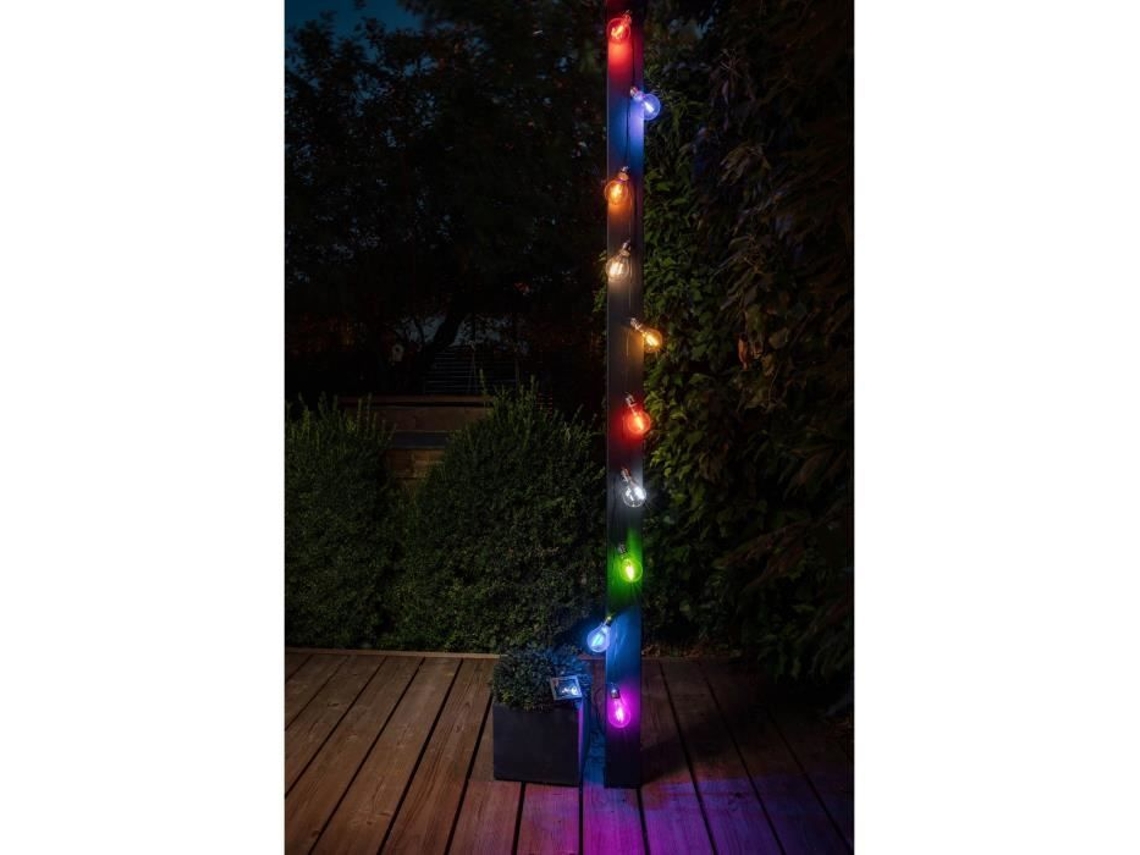 Guirlanda solar Guinguette GALIX - 10 LEDs