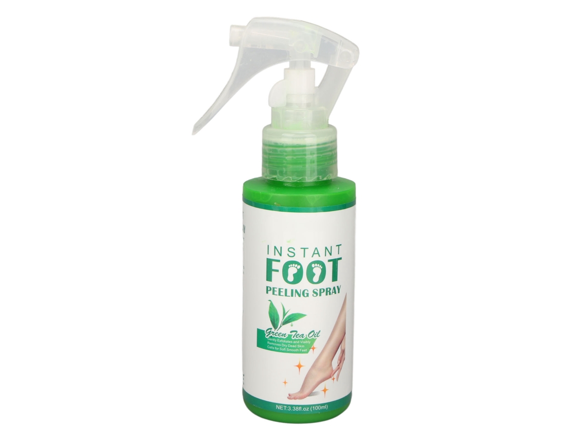 Spray Exfoliante Y Hidratante Para Pies 100ml Con Polifenoles De Té Verde Eliminador De Callos