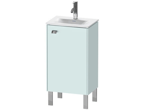 Mueble de lavabo DURAVIT Brioso vertical 44,0 x 31,0 cm 1 puerta abatible a la derecha 1 estante de cristal para lavabo Viu 073345