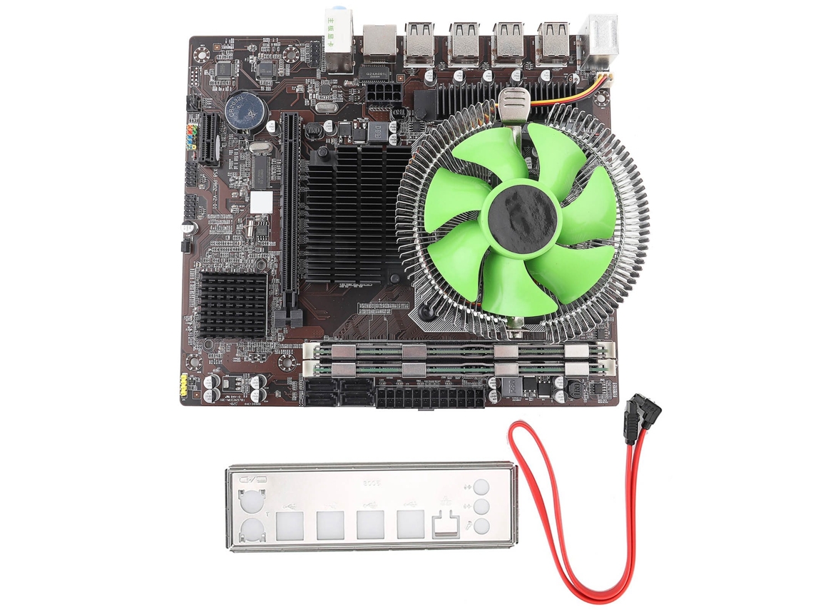 Conjunto De Placa Base De Pc De Escritorio X58 Con Cpu X5650, Placa Principal De Memoria De 8g