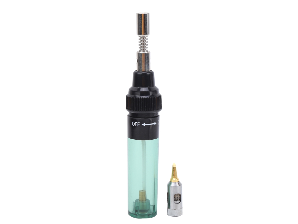 Lápiz Soldador De Gas Portátil De 8 Ml Mt-100 Con Ajuste De Temperatura Para Electrónica Y Joyería.