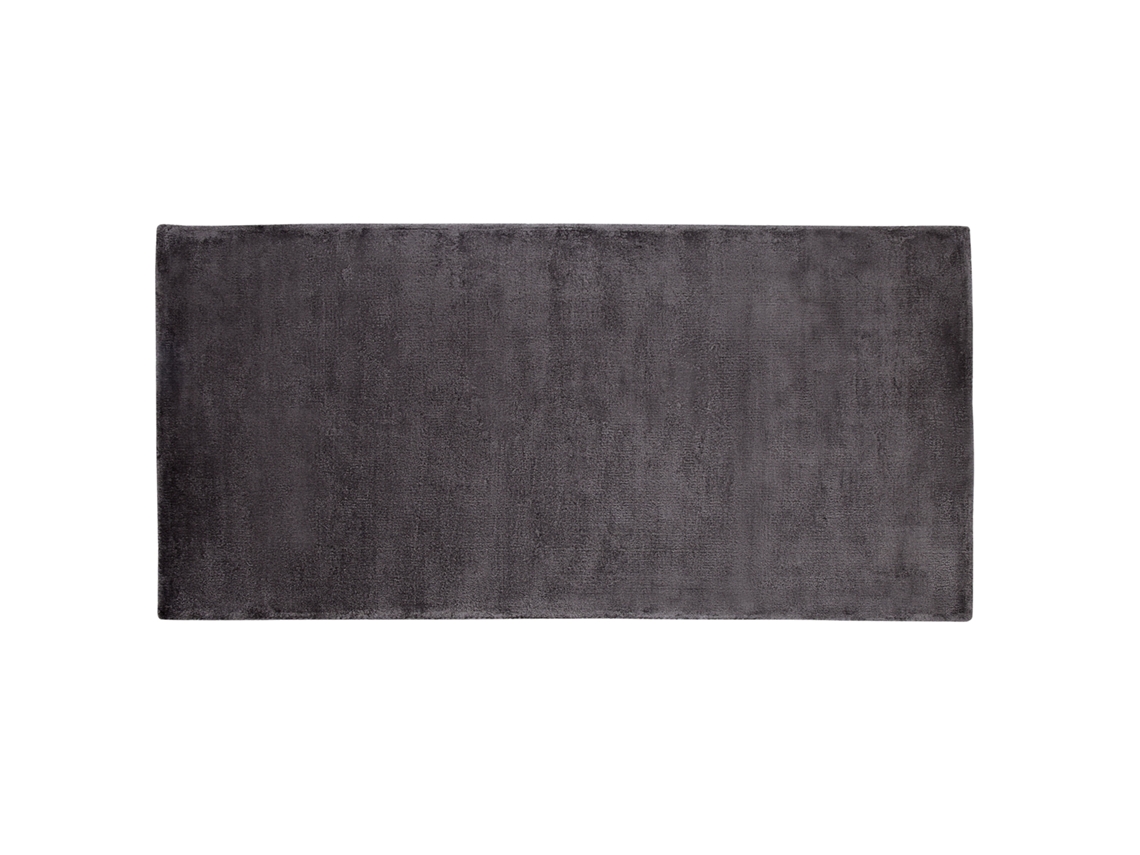 Alfombra de pelo corto BELIANI Gesi ii de Viscosa Gris 80x150
