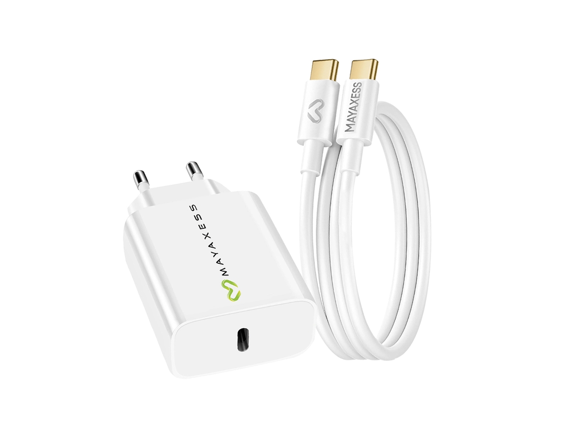 Cargador De Pared Para Galaxy A57 20w + Cable Usb-c De 1m