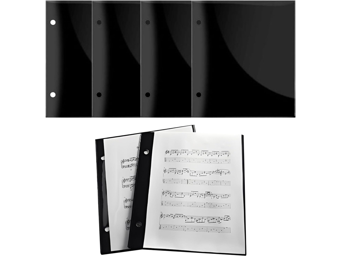 Carpeta para partituras, tamaño A4 con 6 separadores, ideal para guardar y exhibir documentos | Vayotoy