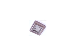 Downlight Led Cuadrado De Superficie 2xe27 (230v) Ip20 6x25x25cm Color Níquel