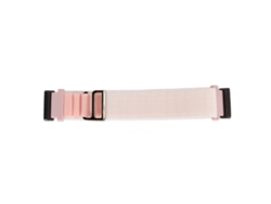 Pulsera Elástica De Nailon Para Fitbit Versa 4 3 Sense 2, Color Blanco Y Rosa.