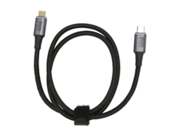 Cable De Datos Usb4 Tipo-c, Carga Rápida De 40 Gbps, 100 W, Transmisión Hd 8k A 60 Hz, 80 Cm.