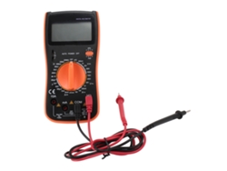 Multímetro Digital Vc9208 Lcd Medidor Voltaje Corriente Capacitancia Resistencia