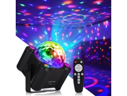 Luz De Bola De Discoteca Para Fiesta, Luz Led Activada Por Sonido De Dj, 6 Colores Para Fiestas De Baile En Casa, Cumpleaños, Karaoke CHRUI