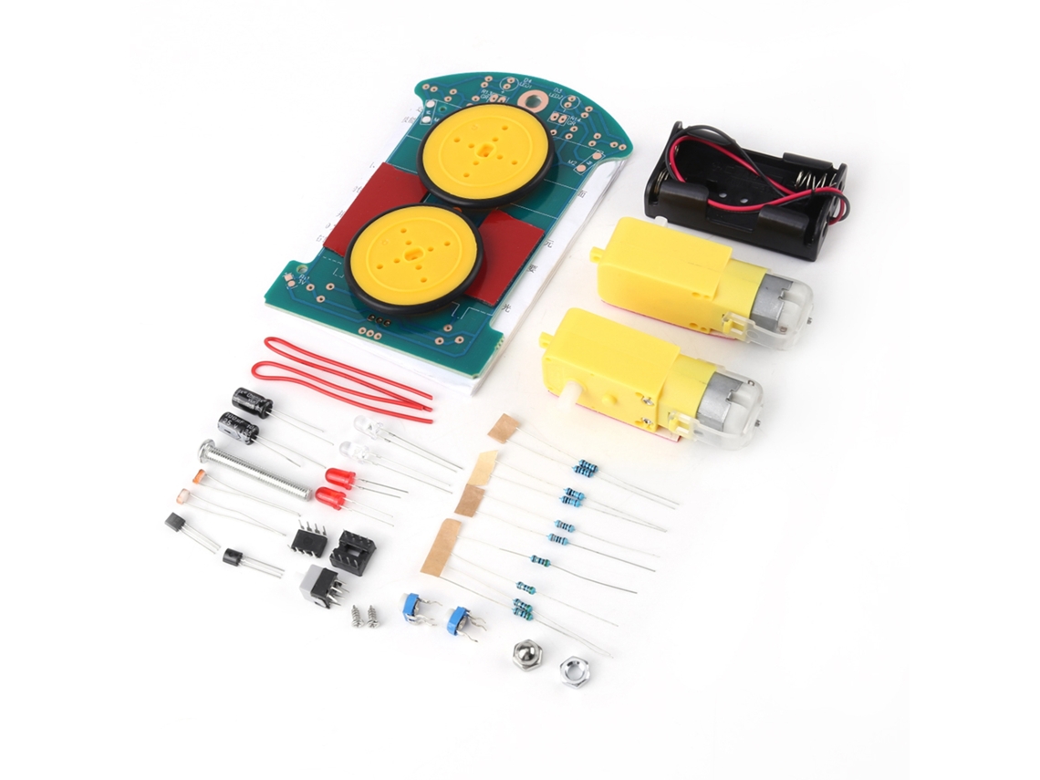 2026velora-kit De Accesorios Diy Para Coche De Seguimiento Inteligente Componentes Electrónicos