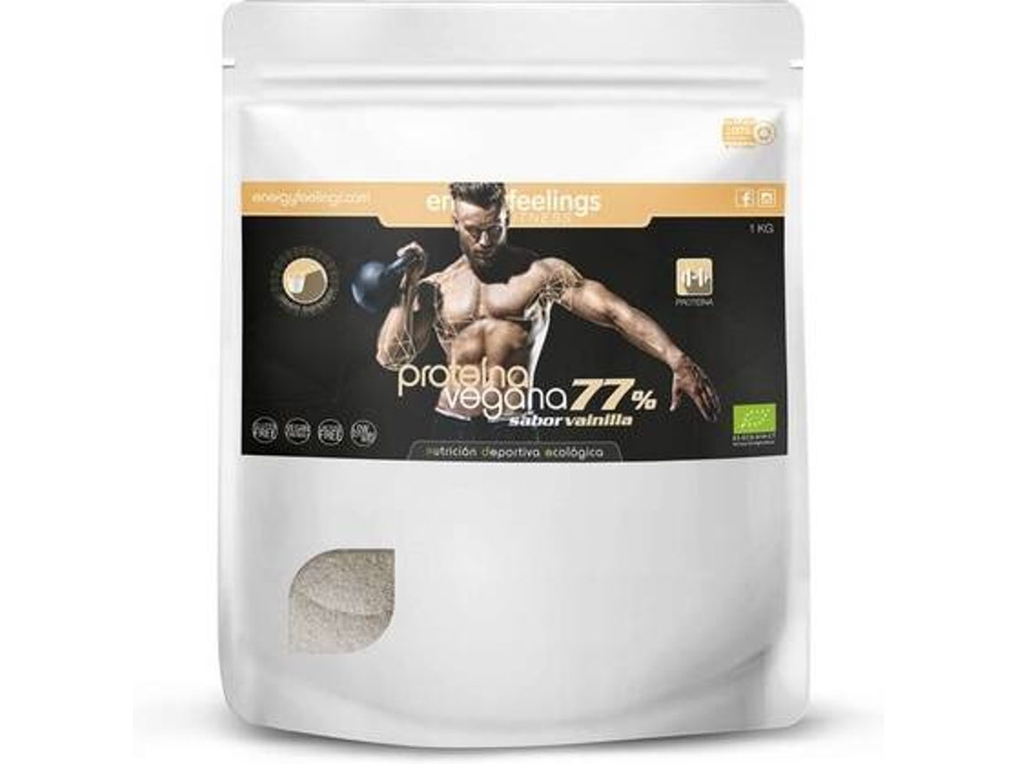 Complemento Alimenticio ENERGY FEELINGS Proteína Vegetal Orgânica % Baunilha (1 kg)