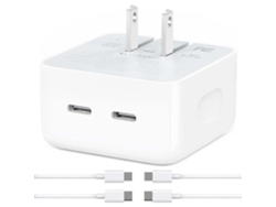 Adaptador De Energia Pd 35w Cabeça De Carregamento Rápido Dual Pd Para Iphone 14