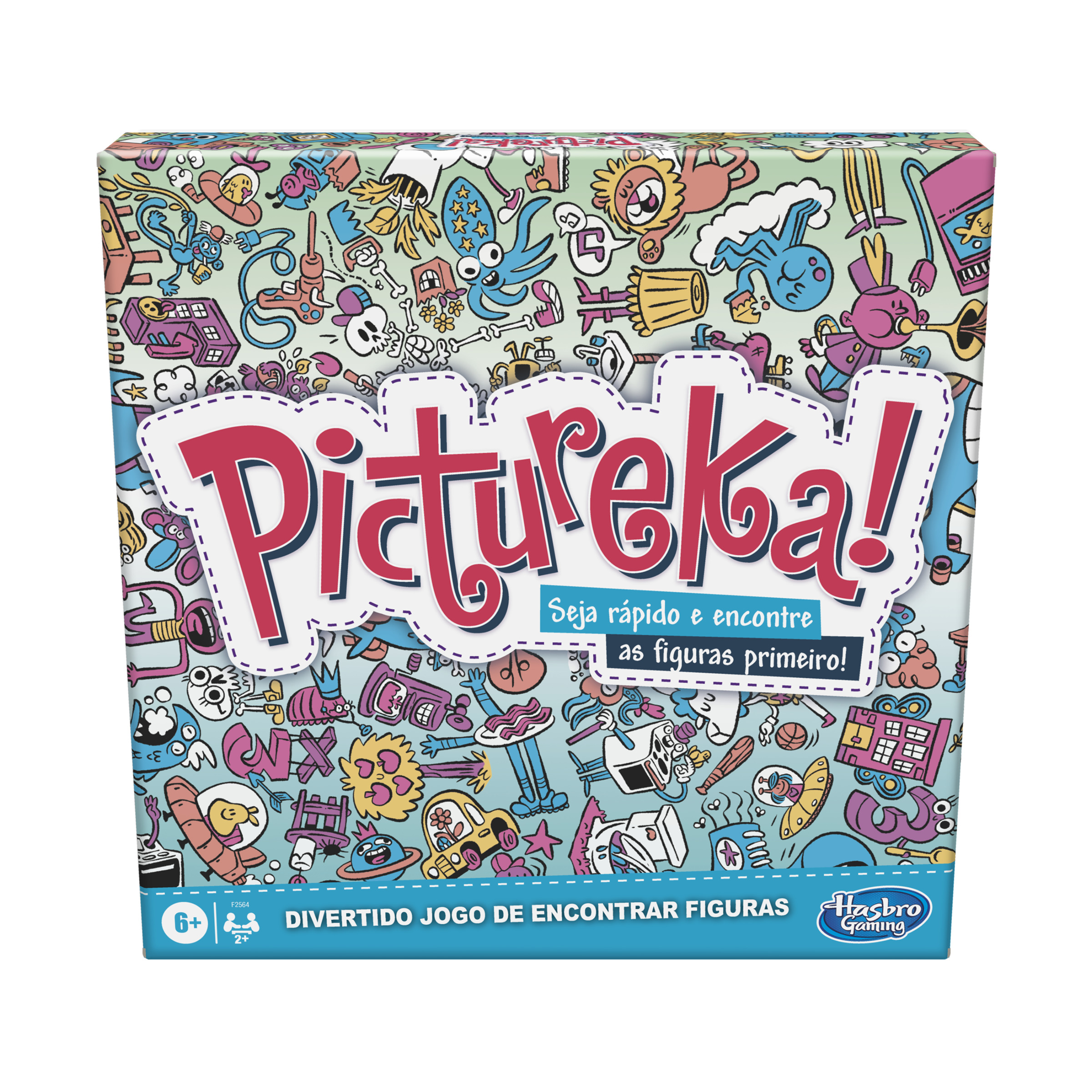 Juego de Cartas HASBRO GAMING Pictureka Refresh (Edad Mínima: 6 Años - Dificultad: Intermedio)