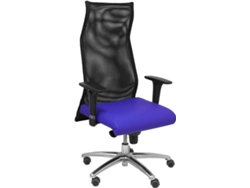 Silla Ejecutiva PYC Sahuco  Azul (Brazos Ajustables - Malla)