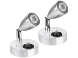Luz De Lectura Led De 12 V Y 3 W Para El Interior De Una Autocaravana, Lum