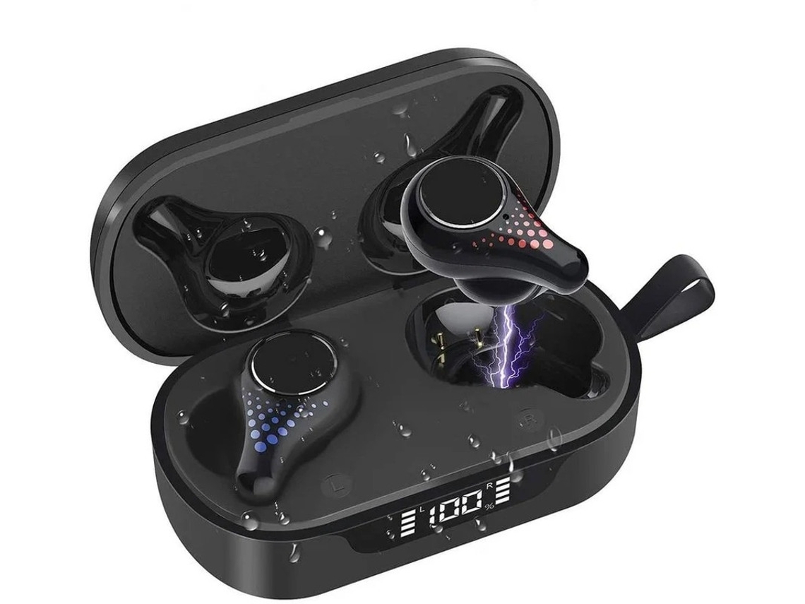 Auriculares In Ear Yizhood True Wireless Bluetooth Negro