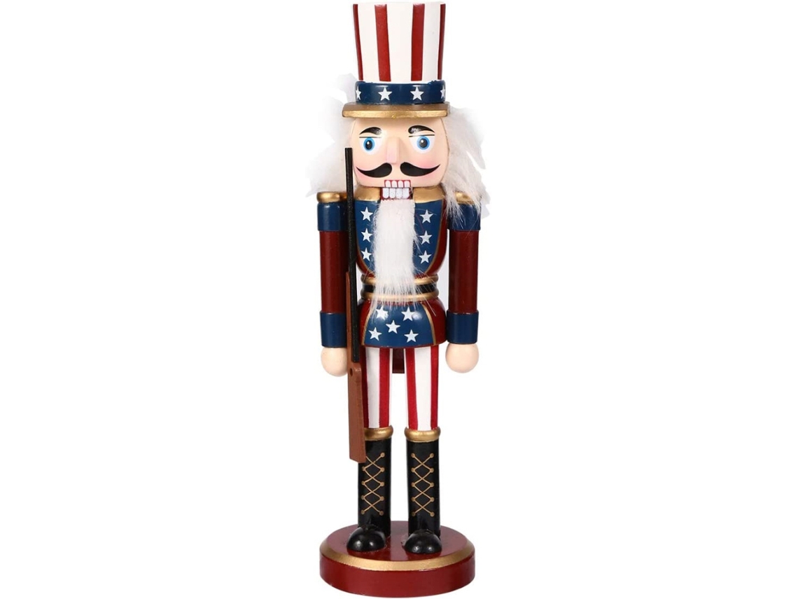 Figura De Cuento De Hadas En Madera De 25 Cm, Adorno De Mesa, Decoración Navideña, Regalo.