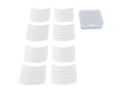 Láminas De Cinta Adhesiva Para Pestañas Postizas, Sin Pegamento, Resistente Al Agua, Reutilizable, Color Negro.