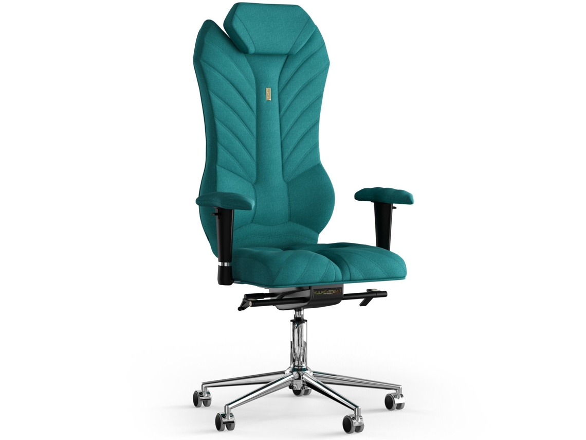 Silla de Oficina KULIK Monarch Fabric (Azur - Aquamarine -130x50x50cm)