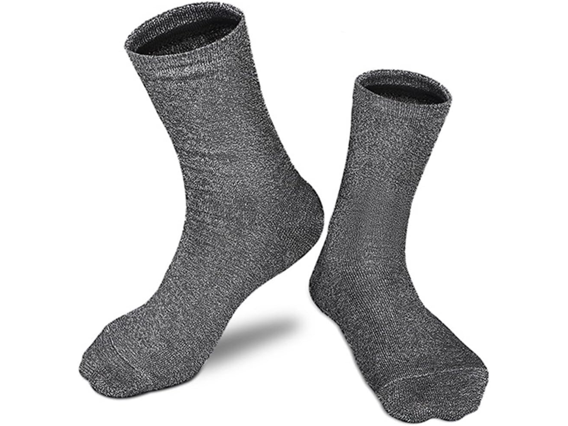 Guantes Resistentes A Los Cortes, 1 Par De Calcetines De Seguridad Para La Protección De Los Pies.
