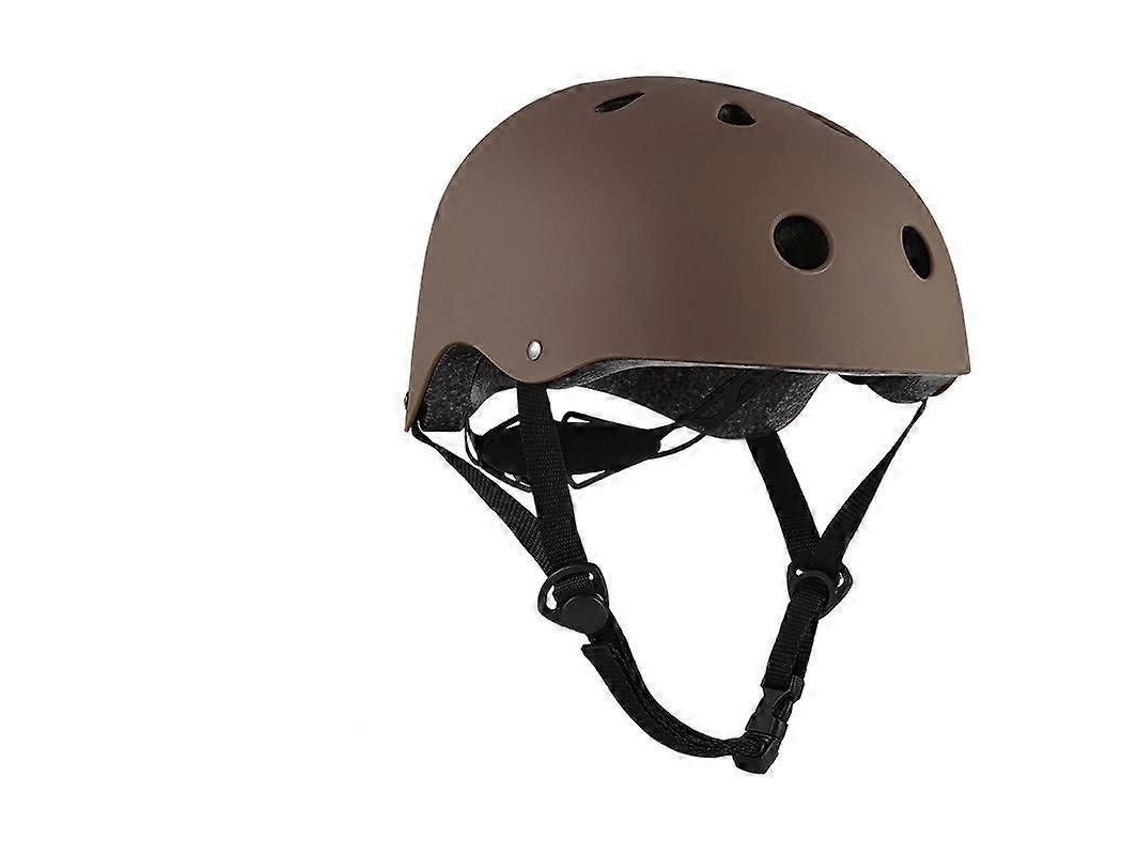 Casco Para Bicicleta, Mtb, Patinete Eléctrico, Seguro Para Hombres, Mujeres Y Niños, Eps+abs, Tallas S/m/l, Marrón.
