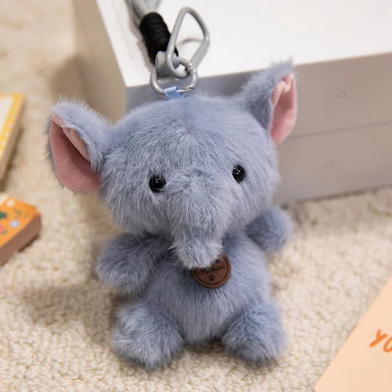 (Elefante 12cm) Muñeco de peluche suave y tierno, juguete de peluche para niños.