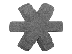 Protectores Para Ollas Y Sartenes, Juego De 12 Unidades En 3 Tamaños Diferentes, Separadores Para Ollas Que Brindan Protección Y Organización.