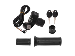 2026-mango Throttle Grip 4 Luces Media Cerradura Para Bicicleta Eléctrica Y Patinete Eléctrico 48v Accesorios