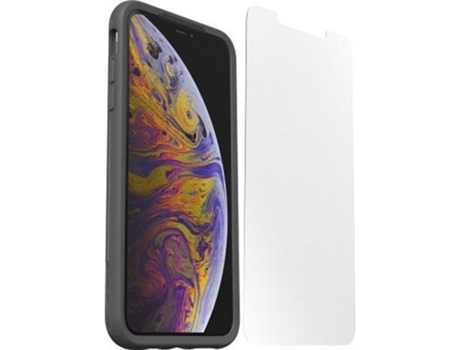 Funda Carcasa Protectora Templado para iPhone XS Max OTTERBOX Gris