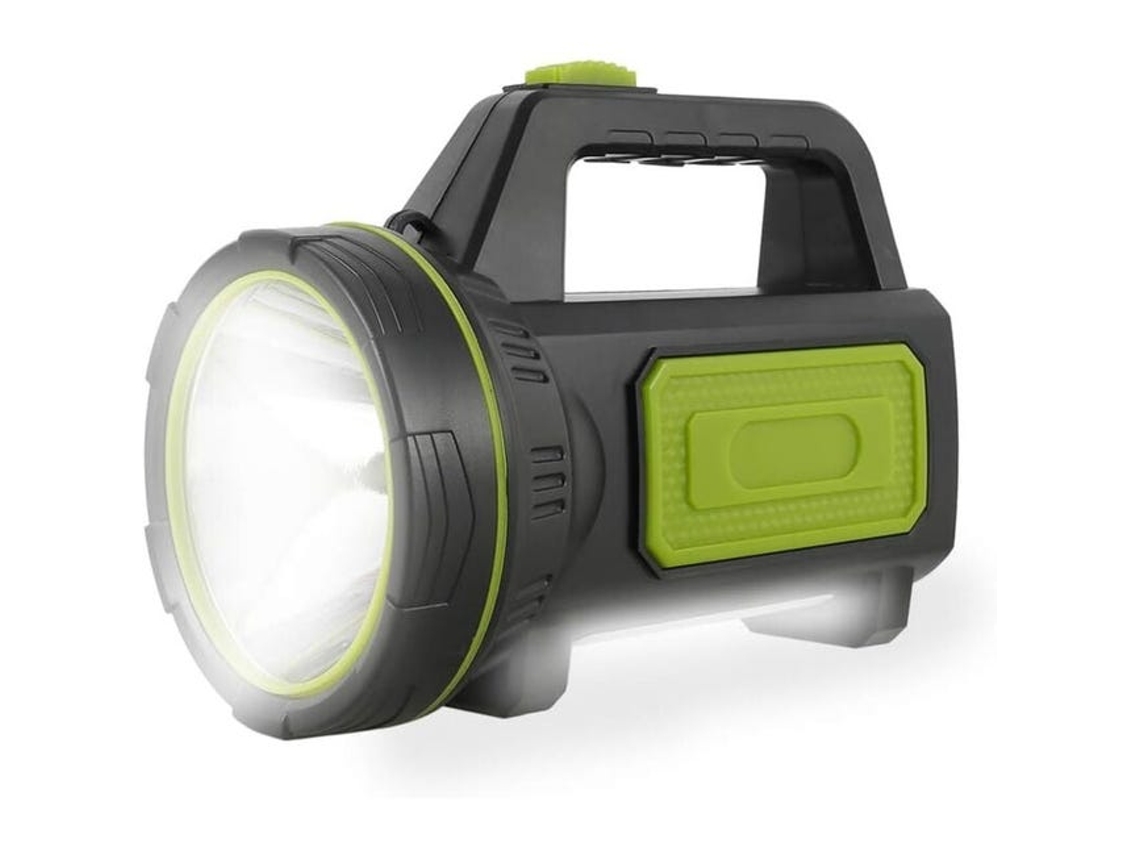 Lanterna Led Ultrapotente Recarregável Via Usb, 135.000 Lumens, 6000mah, Com Luz Lateral, Alta Potência E À Prova De Água