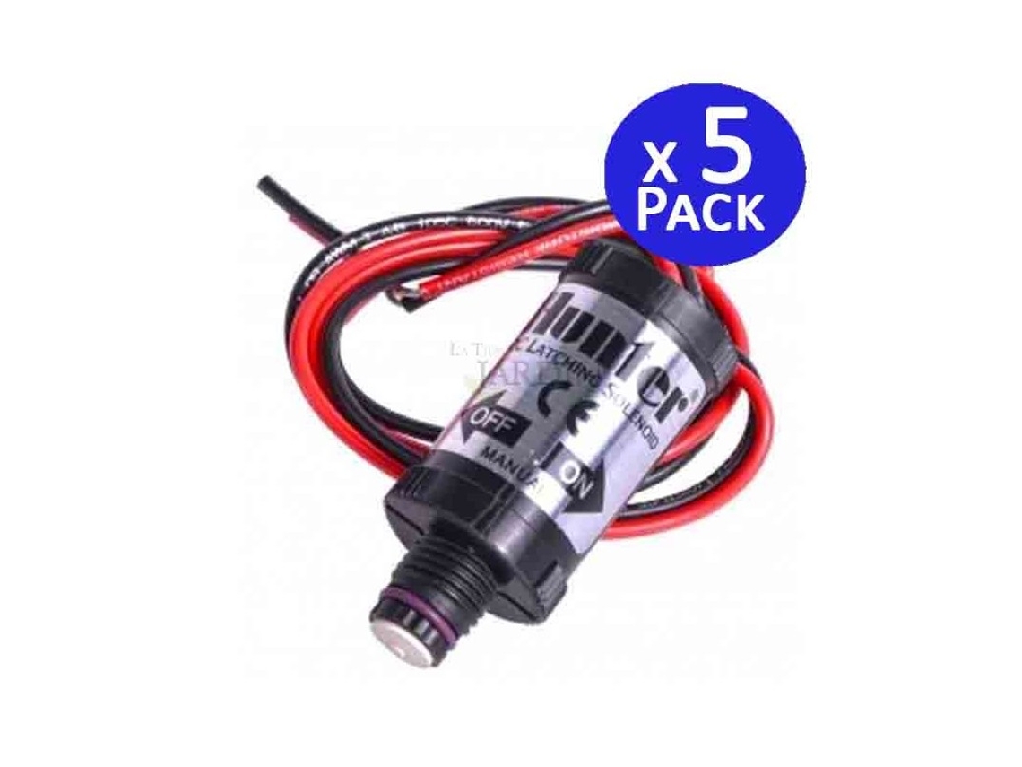 Solenoide 9V para Electrovalvulas Latch HUNTER Pack 5 HUNTER