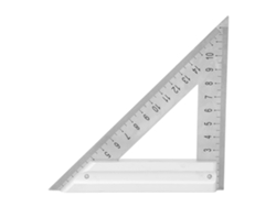 Regla Triangular De Acero Inoxidable De 130 Mm Y 90 Grados, Herramienta De Medición Y Marcado Para Carpintería.