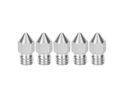 5 Piezas Boquilla De Acero Inoxidable Para Extruder Cabeza De Impresión Impresora 3d Accesorio 1.75/0.4mm