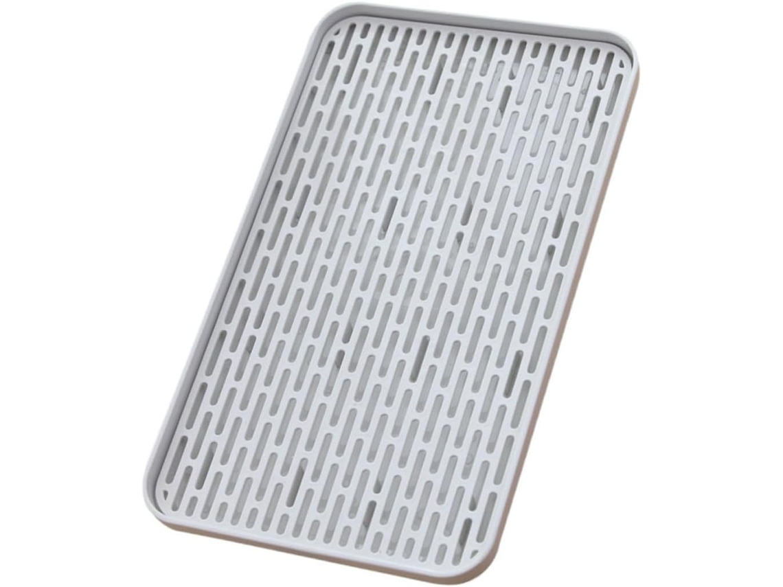Bandeja De Almacenamiento No Solo Una Simple Drenaje Sino También Para Guardar Frutas Verduras Tazas Tazones
