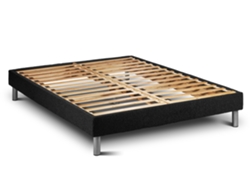 Conjunto Form 180 X 220 Cm Kit Somier Negro