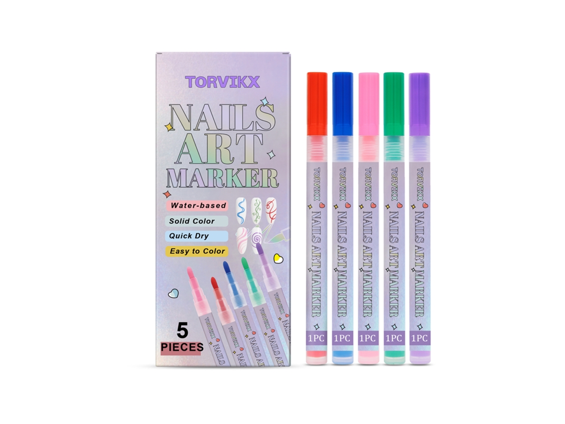 Bolígrafo de grafito para decoración de uñas